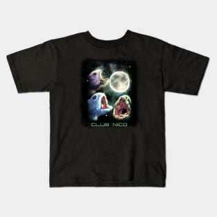 Three Wolf (Eel) Moon Kids T-Shirt